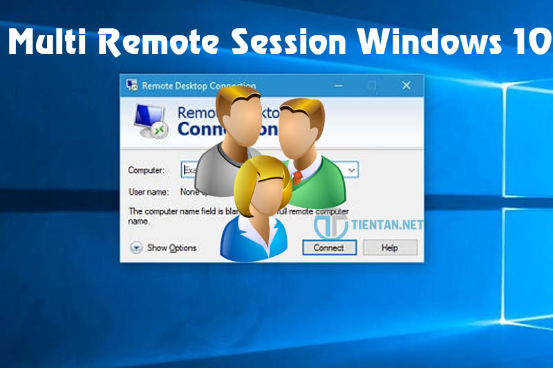 Allow Multi Remote Session Windows 10