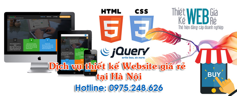Thiết kế website giá rẻ tại Hà Nội